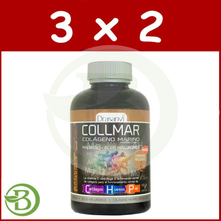 Pack 3x2 Collmar Choco Galleta 180 Comprimidos Masticables Drasanvi