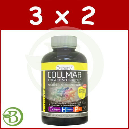 Pack 3x2 Collmar Limón 180 Comprimidos Masticables Drasanvi