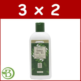 Pack 3x2 Gel Baño Árbol De Té Bio 250Ml. Drasanvi