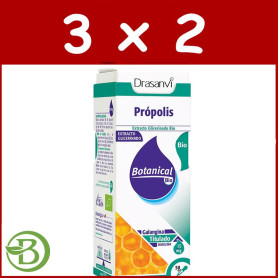 Pack 3x2 Glicerinado Propolis Bio 50Ml. Drasanvi