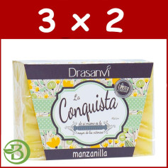 Pack 3x2 Savon Camomille 100Gr. Drasanvi