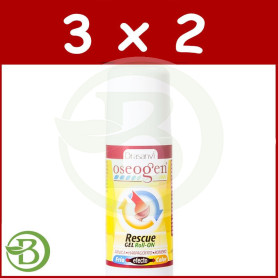 Pack 3x2 Oseogen Rescue Gel Roll-On 60Ml. Drasanvi