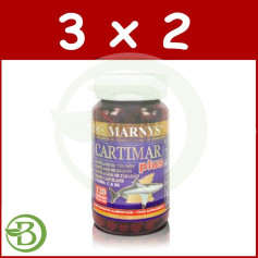 Pack 3x2 Cartimar Plus 120 Gélules Marnys