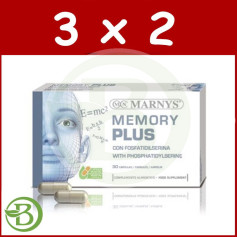 Pack 3x2 Capsules Memory Plus Marnys