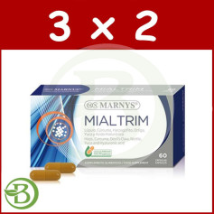 Pack 3x2 Mialtrim 60 Gélules Marnys