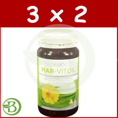 Pack 3x2 Mar-Vitoil 150 Gélules 500Mg. marnys