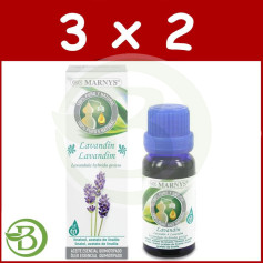 Pack 3x2 Lavandin Huile Essentielle Alimentaire 15Ml. marnys