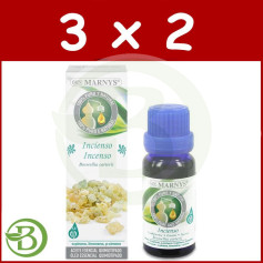 Pack 3x2 Huile Alimentaire Encens 15Ml. marnys