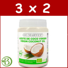 Pack 3x2 Huile de Coco Bio 350Gr. marnys