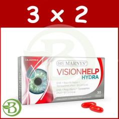 Pack 3x2 Visionhelp Hydra 30 Gélules Marnys