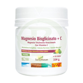 Bisglycinate de Magnésium + C 226Gr Sura Vitasan