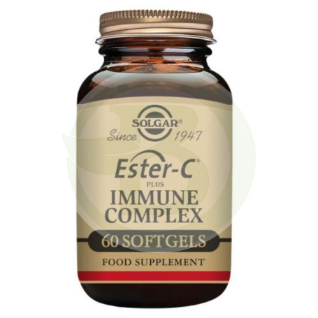 Ester C Complexe Immunitaire 60 Gélules Solgar