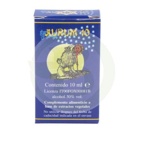 Aurum 10 10 Ml, Gouttes Perlinguales Herboplanet