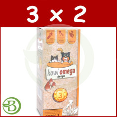 Pack 3x2 Gouttes Kowi Omega, 250 Ml Kowi Nature