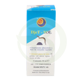 Djet-Sol 50 Ml, Gouttes Herboplanet