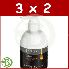 Pack 3x2 Lait Démaquillant Argan 250Ml. végétaux