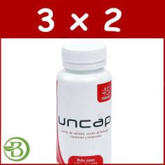 Pack 3x2 Uncap 45 Gélules Plantis