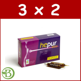 Pack 3x2 Hepur ECO 20 Viales Plantis