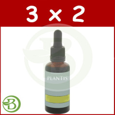 Pack 3x2 Extracto De Ginkgo Biloba 50Ml. Plantis