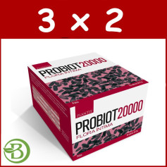 Pack 3x2 Probiot 20 000 Formule Intime 15 Enveloppes Plantis