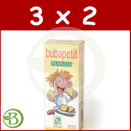 Pack 3x2 Bubapetit 150Ml. Plantis