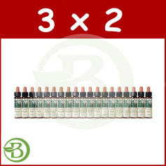 Pack 3x2 Elixir Floral 8 Chicorée 10Ml. végétaux