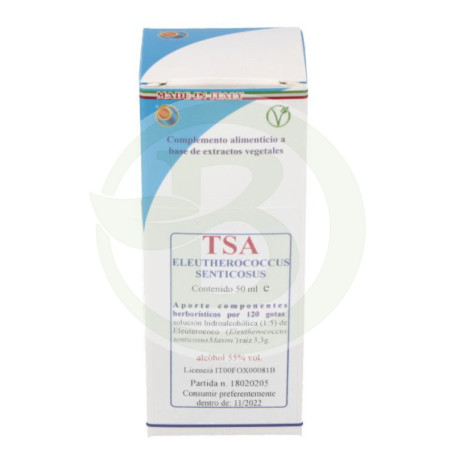 Tsa Eleutherococcus Senticosus Racine (Eleutherococcus) 50 Ml Herboplanet