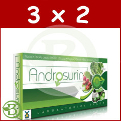 Pack 3x2 Androsurine 40 Gélules Tegor