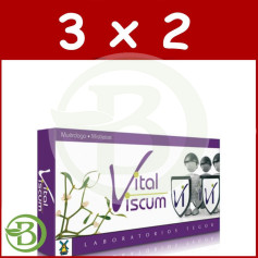 Pack 3x2 Vital Viscum 40 Gélules Tegor