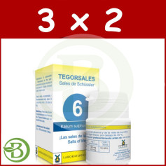 Pack 3x2 Tegorsal 6 20Gr. Tégor