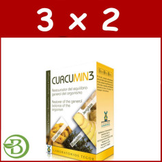 Pack 3x2 Curcumine3 30 Comprimés Tegor