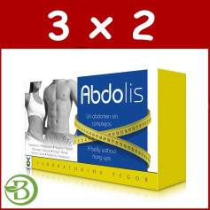 Pack 3x2 Abdolis 60 Gélules Tegor