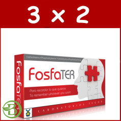 Pack 3x2 Fosfater 40 Gélules Tegor