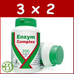 Pack 3x2 Complexe Enzymatique 200 Gélules Tegor