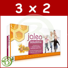 Pack 3x2 Healthy Jelly 20 Flacons Tegor