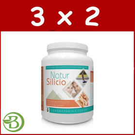 Pack 3x2 Natur Silicio 300Gr. Tegor