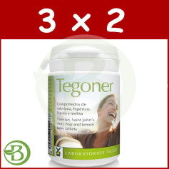 Pack 3x2 Tegoner 120 Gélules Tegor