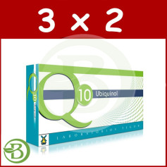 Pack 3x2 Q10 Ubiquinol 28 Gélules Tegor