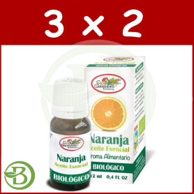 Pack 3x2 Aceite Esencial de Naranja Bio 12Ml. El Granero