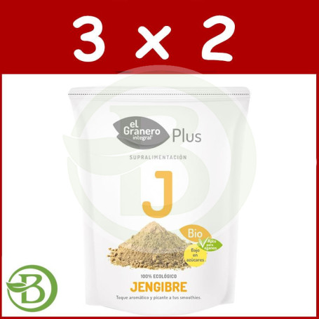 Pack 3x2 Jengibre Bio 150Gr. El Granero