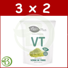 Pack 3x2 Blé Vert BIO 200Gr. La grange