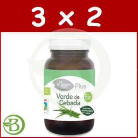 Pack 3x2 Verde De Cebada 270 Capsulas el Granero