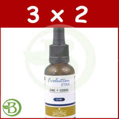 Pack 3x2 Evolution Star Zinc + Cuivre Jellybell