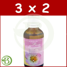 Pack 3x2 Huile de Rose Musquée 50Ml. gelée