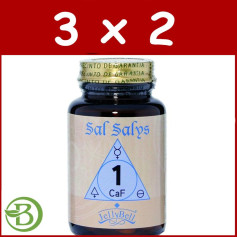 Pack 3x2 Sal Salys 1 CAF 90 Comprimidos Jellybell