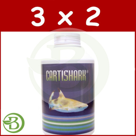 Pack 3x2 Cartishark 300 Cápsulas Jellybell