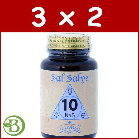 Pack 3x2 Sal Salys 10 NAS 90 Comprimidos Jellybell