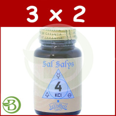 Pack 3x2 Sel Salys 4 Kcl 90 Comprimés Jellybell