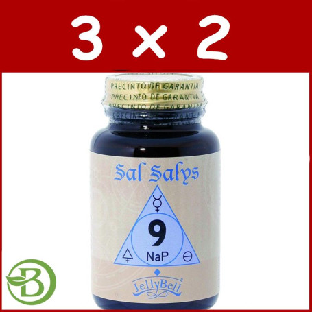 Pack 3x2 Sal Salys 9 NAP 90 Comprimidos Jellybell