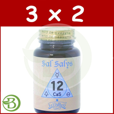 Pack 3x2 Sal Salys 12 Cas 90 Comprimidos Jellybell